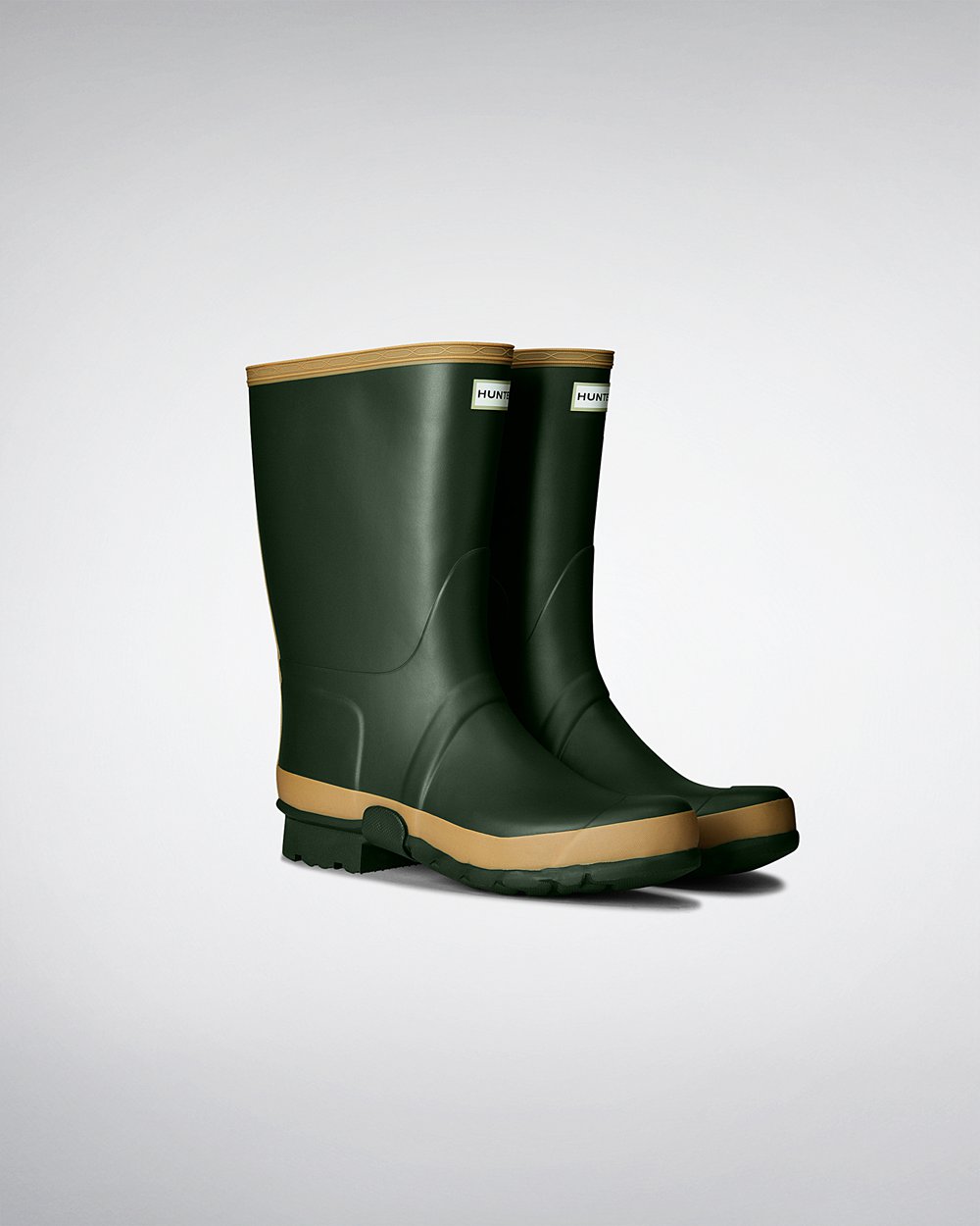 Hunter Hombre Gardener - Botas de Lluvia Verde - 903-TMCJWP